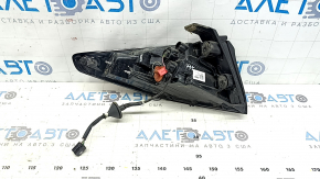 Right outer fender light Hyundai Ioniq 17-22 halogen with cover, worn
