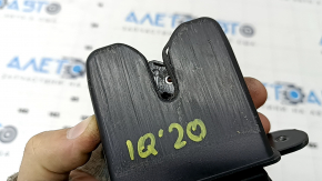 The Hyundai Ioniq 17-22 trunk door lock has a worn trim.