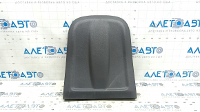 The rear driver's seat cover for a 2022 Hyundai Ioniq is black, with cracks in the fasteners and scratches.