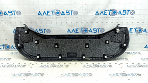 Hyundai Ioniq 17-22 black lower tailgate trim with scratches