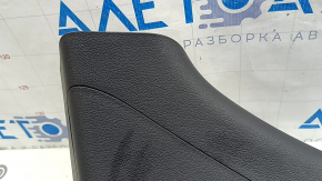 Hyundai Ioniq 17-22 black lower tailgate trim with scratches