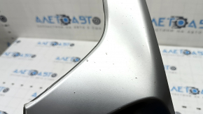 Hyundai Ioniq 20-22 HEV, PHEV front bumper center trim, gray, broken mount, impacts, sand