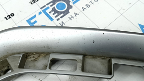 Hyundai Ioniq 20-22 HEV, PHEV front bumper center trim, gray, broken mount, impacts, sand