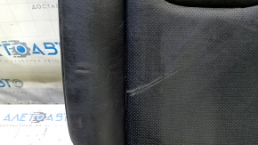 Left rear seat back, 2nd row, Lexus RX350 RX450h 10-12, black leather, perforation, scratches