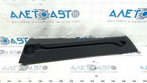 Right arch trim for Hyundai Ioniq 17-22, upper, black, scratches, crack in fastener