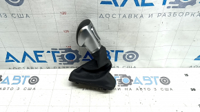 Hyundai Ioniq 17-22 HEV, PHEV gear knob, black leather, with cover, scratches