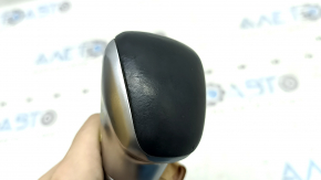 Hyundai Ioniq 17-22 HEV, PHEV gear knob, black leather, with cover, scratches