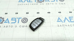 Smart Hyundai Ioniq 20-22 key, 4 buttons, chrome finish