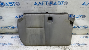 Rear seat backrest, 3rd row, left, Toyota Highlander 14-18, combined leather, black, tear