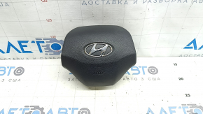 Black steering wheel airbag for the Hyundai Ioniq 17-22 driver's side