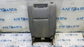 Rear seat backrest, 3rd row, left, Toyota Highlander 14-18, combined gray leather, dry-cleanable
