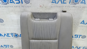 Rear seat backrest, 3rd row, left, Toyota Highlander 14-18, combined gray leather, dry-cleanable