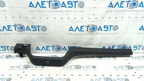 Hyundai Ioniq 17-22 black lower center dashboard trim, worn