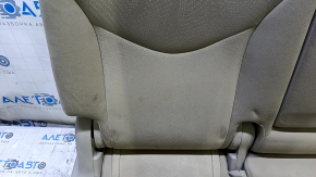 Rear seats, 2nd row, Toyota Prius V 12-14, beige velour, missing left headrest, needs cleaning