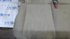 Rear seats, 2nd row, Toyota Prius V 12-14, beige velour, missing left headrest, needs cleaning