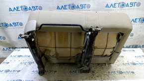 Rear seats, 2nd row, Toyota Prius V 12-14, beige velour, missing left headrest, needs cleaning