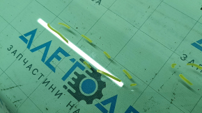 Hyundai Ioniq front left door glass scratches 17-22