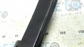 Hyundai Ioniq 17-22 rear bumper lower center trim, gray, scratches, nicks