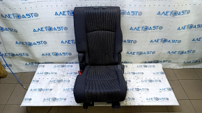 Rear seat, 2nd row, left, Dodge Journey 11-19, black cloth