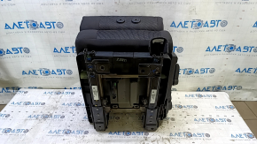 Rear seat, 2nd row, left, Dodge Journey 11-19, black cloth