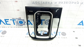 Hyundai Ioniq 20-22 PHEV shifter cover, gloss black, no buttons, scratches