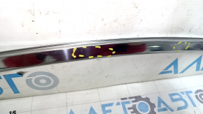 Upper front left door molding for Toyota Sienna 21-24, chrome, scratches, dent