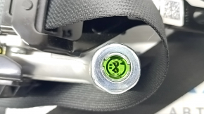 Driver's seat belt for Hyundai Ioniq 17-22 HEV, PHEV, black, worn, dry-cleanable
