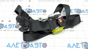 Hyundai Ioniq 17-22 HEV passenger seat belt, black, worn, dry cleanable