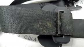 Hyundai Ioniq 17-22 HEV passenger seat belt, black, worn, dry cleanable