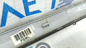 Lower front left door trim panel for Hyundai Ioniq 17-22 HEV, PHEV, gray, broken fasteners, scratches