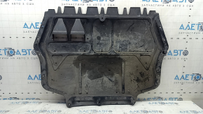 Engine guard VW Passat b8 16-19 USA cracked, worn