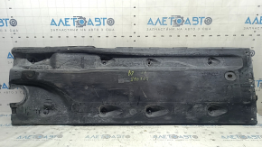 Right underbody protection for VW Passat b8 16-19 USA is worn.