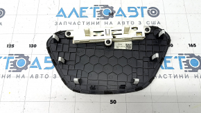 Upper central front panel trim for the Hyundai Ioniq 17-22 speaker, black, with charge indicator