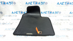 Hyundai Ioniq 17-22 PHEV front left floor mat, black, for cleaning