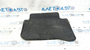 Rear right interior mat for Hyundai Ioniq 17-22 PHEV, black cloth, for cleaning