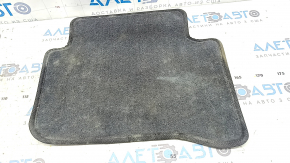 Rear right interior mat for Hyundai Ioniq 17-22 PHEV, black cloth, for cleaning