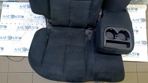 Rear seats, 2nd row, right, Nissan Murano z52 15-18, black velour