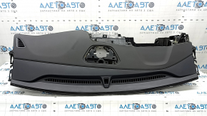 Hyundai Ioniq 20-22 black front dashboard with AIRBAG under the speaker, scratched