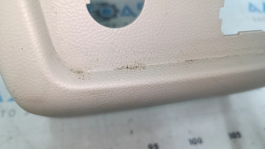 Rear center console trim for Ford Edge 15-24, gray, under the socket and cigarette lighter, scratches