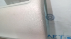 Rear center console trim for Ford Edge 15-24, gray, under the socket and cigarette lighter, scratches