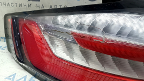 Ford Edge 19-24 restyling Titanium, ST, left outer fender light, cracks, scratches, trimmed chip