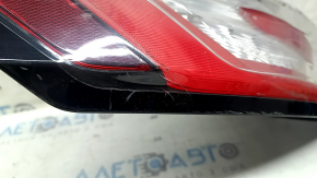 Ford Edge 19-24 restyling Titanium, ST, left outer fender light, cracks, scratches, trimmed chip