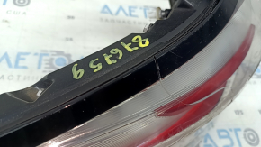 Ford Edge 19-24 restyling Titanium, ST, left outer fender light, cracks, scratches, trimmed chip