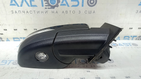 Right side mirror assembly for Ford Edge 19-24, 12 pins, black, BSM, heated, sand