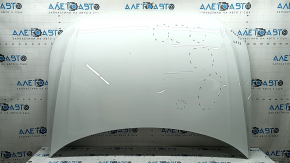 VW Tiguan 18-24 steel hood, white LC9A, scratches, chips