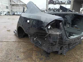 Quarter wing rear left VW Passat b8 16-19 USA on the body, black, pokes