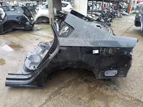 Quarter wing rear left VW Passat b8 16-19 USA on the body, black, pokes
