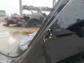 Quarter wing rear left VW Passat b8 16-19 USA on the body, black, pokes