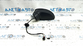 Left side mirror assembly for VW Tiguan 22-24, 6+2 pins, turn signal, BSM, heated, white