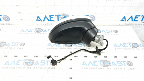 Right side mirror assembly for VW Tiguan 22-24, 6+2 pins, turn signal, BSM, heated, white